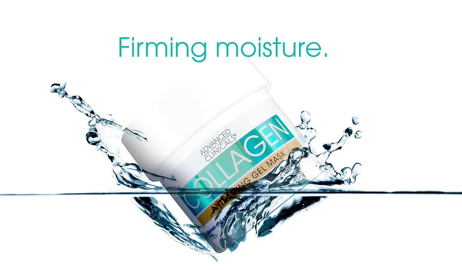 image:imageAdvanced Clinicals Hyaluronic Acid Gel Facial Mask Skin Care Treatment Brightening Hydrating Anti Aging Face Mask amp Moisturizer Helps Transform Dry Skin WCollagen Chamomile amp Aloe Vera 5 Fl OzCollagen Gel Face Mask