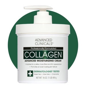 image:imageAdvanced Clinicals Hyaluronic Acid Moisturizer  Fragrance Free Collagen Cream Face Moisturizer amp Body Lotion 2pc Skincare Set For Women amp Men Helps Reduce Appearance Of Crepey Skin amp Dry Skin 2pc5  Collagen Skin Rescue Body Cream