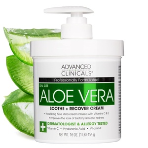 image:imageAdvanced Clinicals Hyaluronic Acid Moisturizer  Fragrance Free Collagen Cream Face Moisturizer amp Body Lotion 2pc Skincare Set For Women amp Men Helps Reduce Appearance Of Crepey Skin amp Dry Skin 2pc2  Aloe Vera Soothe  Recover Cream