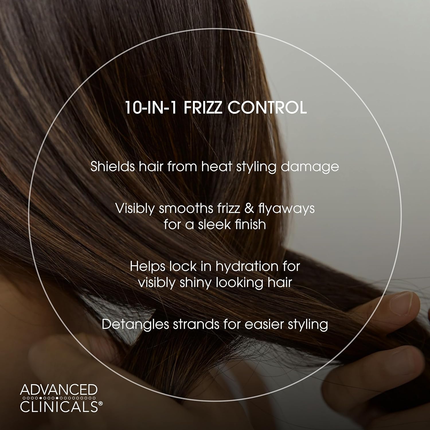 image:imageAdvanced Clinicals 10in1 AntiFrizz Hydrating Heat Protectant Hair Cream Coconut amp Bamboo Strengthen Detangle amp Smooth Dry Damaged Hair DEA Paraben SulfateFree Color Safe 75 Fl Oz10in1 AntiFrizz Hair Cream