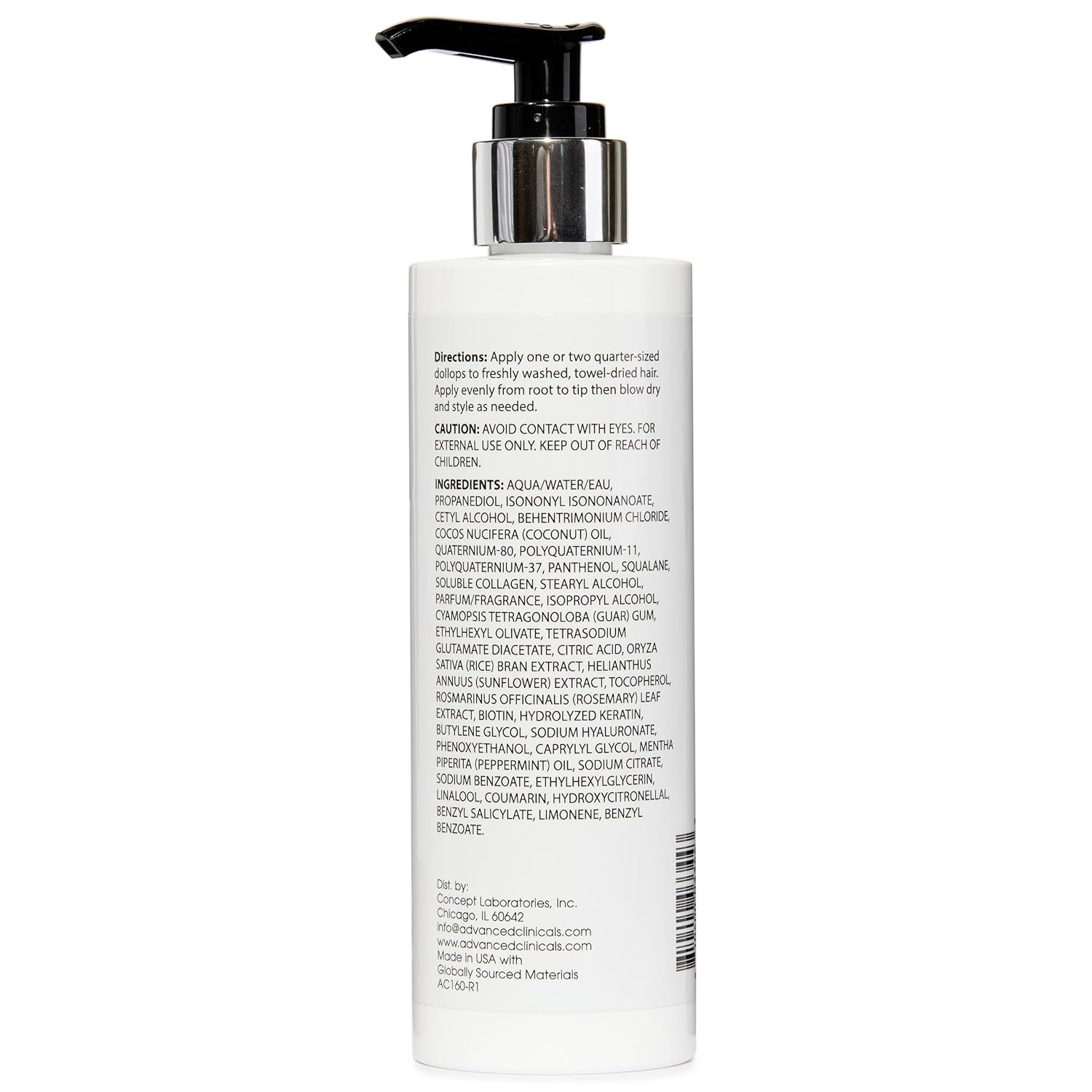 image:imageAdvanced Clinicals 10in1 AntiFrizz Hydrating Heat Protectant Hair Cream Coconut amp Bamboo Strengthen Detangle amp Smooth Dry Damaged Hair DEA Paraben SulfateFree Color Safe 75 Fl Oz10in1 AntiFrizz Hair Cream