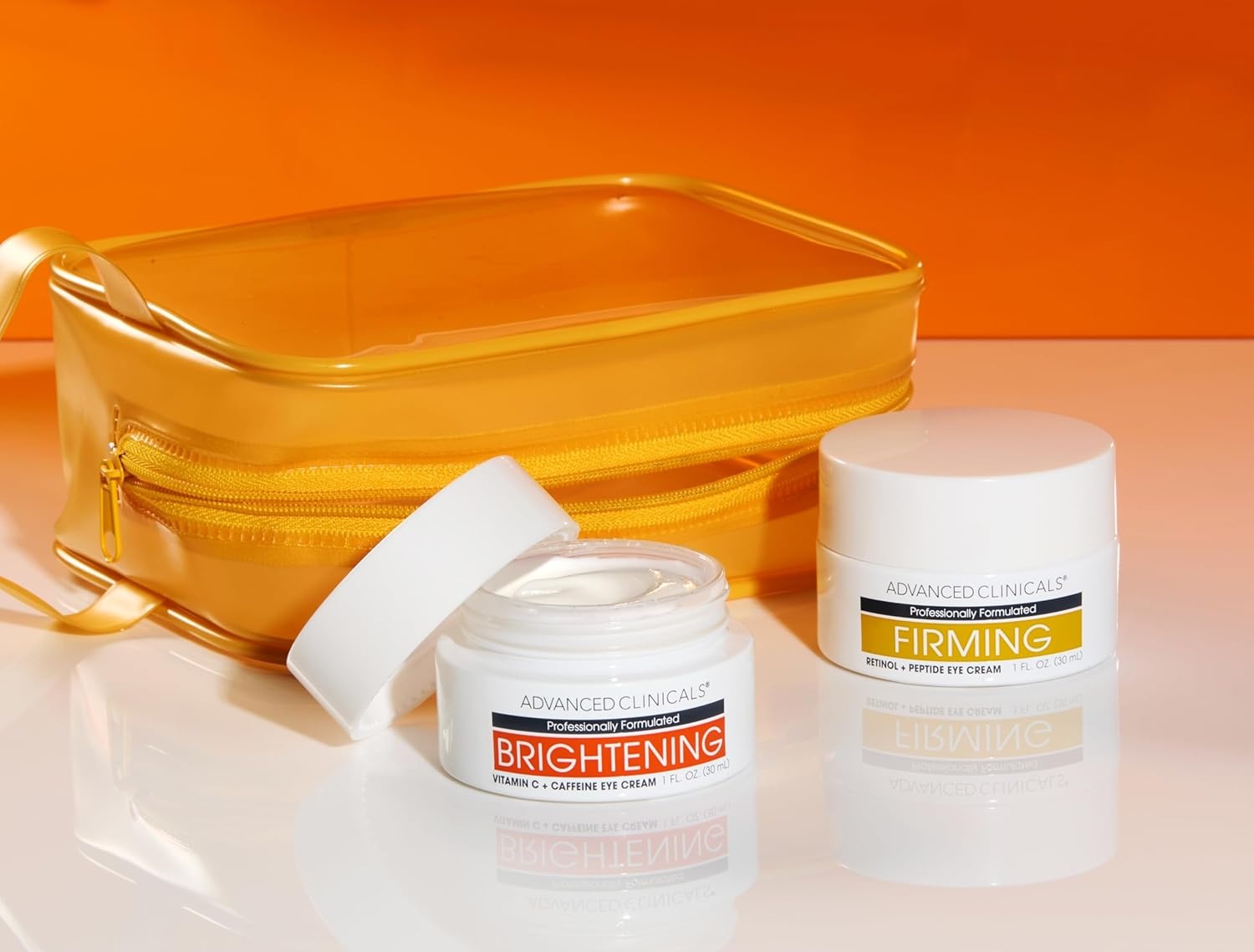 image:imageAdvanced Clinicals Advanced Retinol Eye Balm Peptides Face Moisturizer Cream Visible Anti Aging Under Eyes Cream Improves Appearance Of Wrinkles Fine Lines Puffiness amp Dark Circles 1 Fl Oz2PC Eye Cream AMPM Set