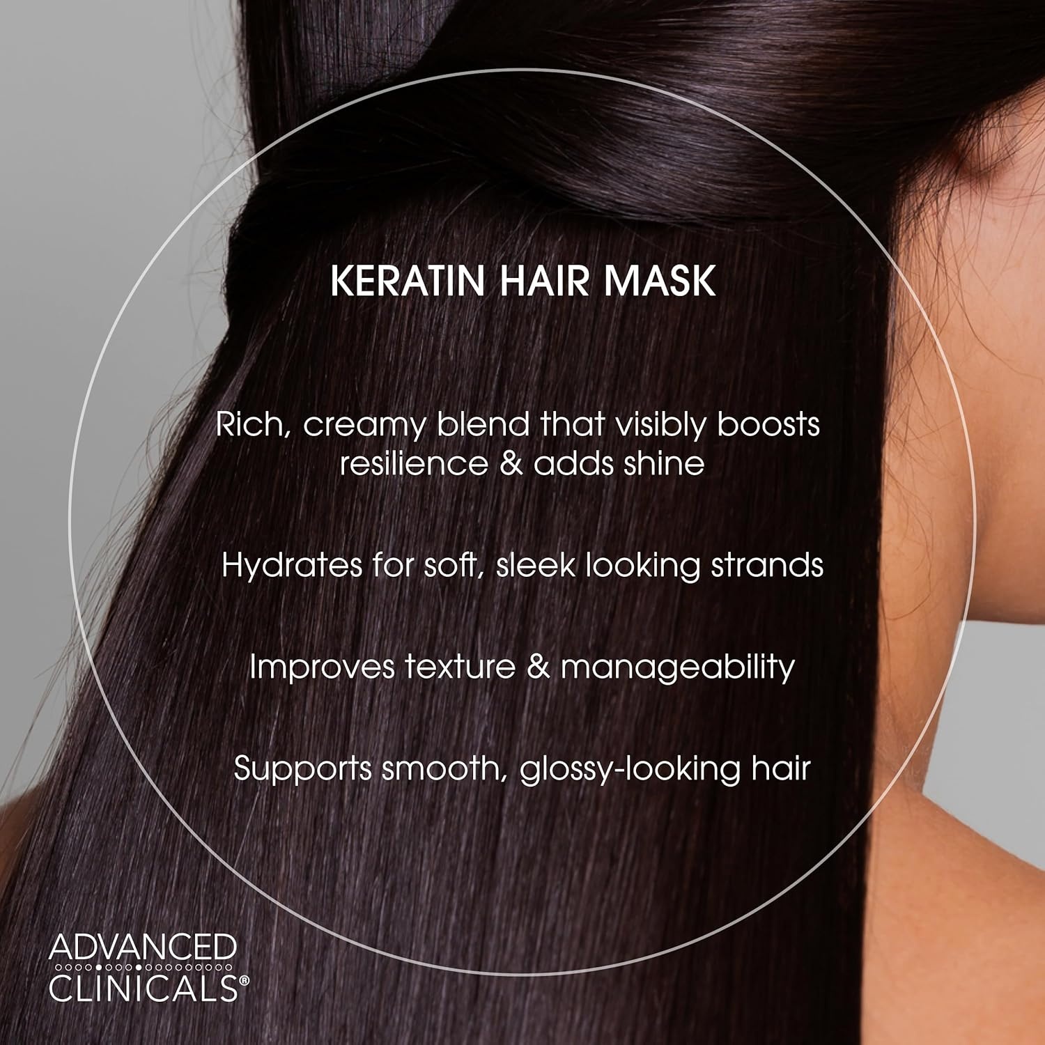 image:imageAdvanced Clinicals Biotin Hair Treatment AntiBreakage Repair Hair Mask Strengthen Broken ColorTreated Hair WRepairing Deep Conditioner Manuka Honey amp Caffeine Hydrating Mask Restores Weak HairKeratin Hair Mask
