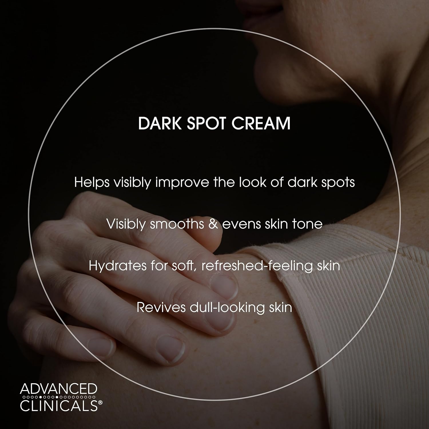 image:imageAdvanced Clinicals Dark Spot Vitamin C Cream For Face Hand amp Body Lotion Anti Aging Therapeutic Skin Care Moisturizer Lotion Reduces Appearance Of Age Spots Blotchy Skin amp Wrinkles Large 8 Fl OzDark Spot Reducer Cream