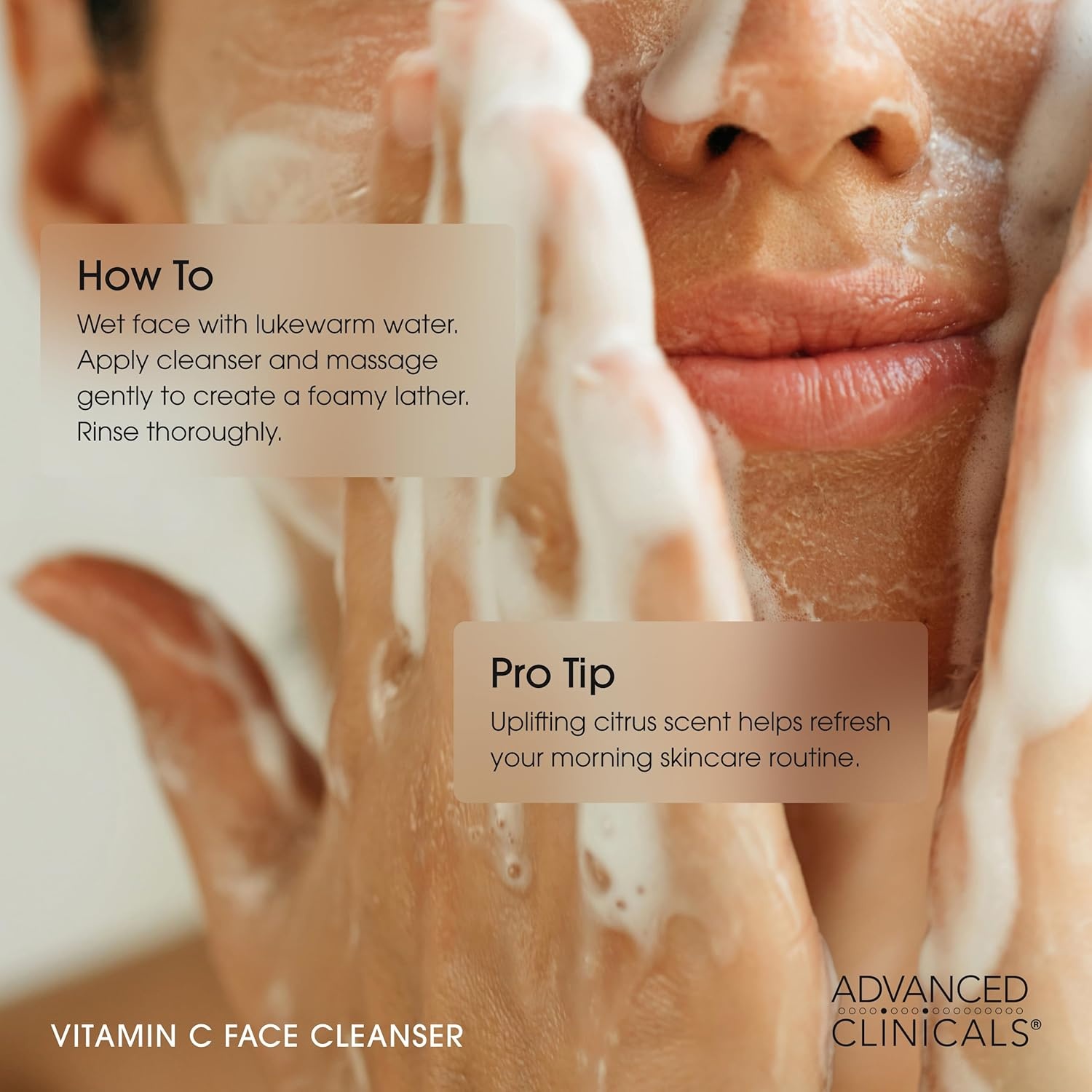 image:imageAdvanced Clinicals Gentle Vitamin C Face Wash For Women amp Men Citrus Scented Gel Facial Cleanser Soap Aloe Vera Ferulic Acid Hydrating Foaming Wash For Cleansing Dirt amp Oil Large 1175 Fl OzVitamin C Face Wash Glycolic Acid Wash Set