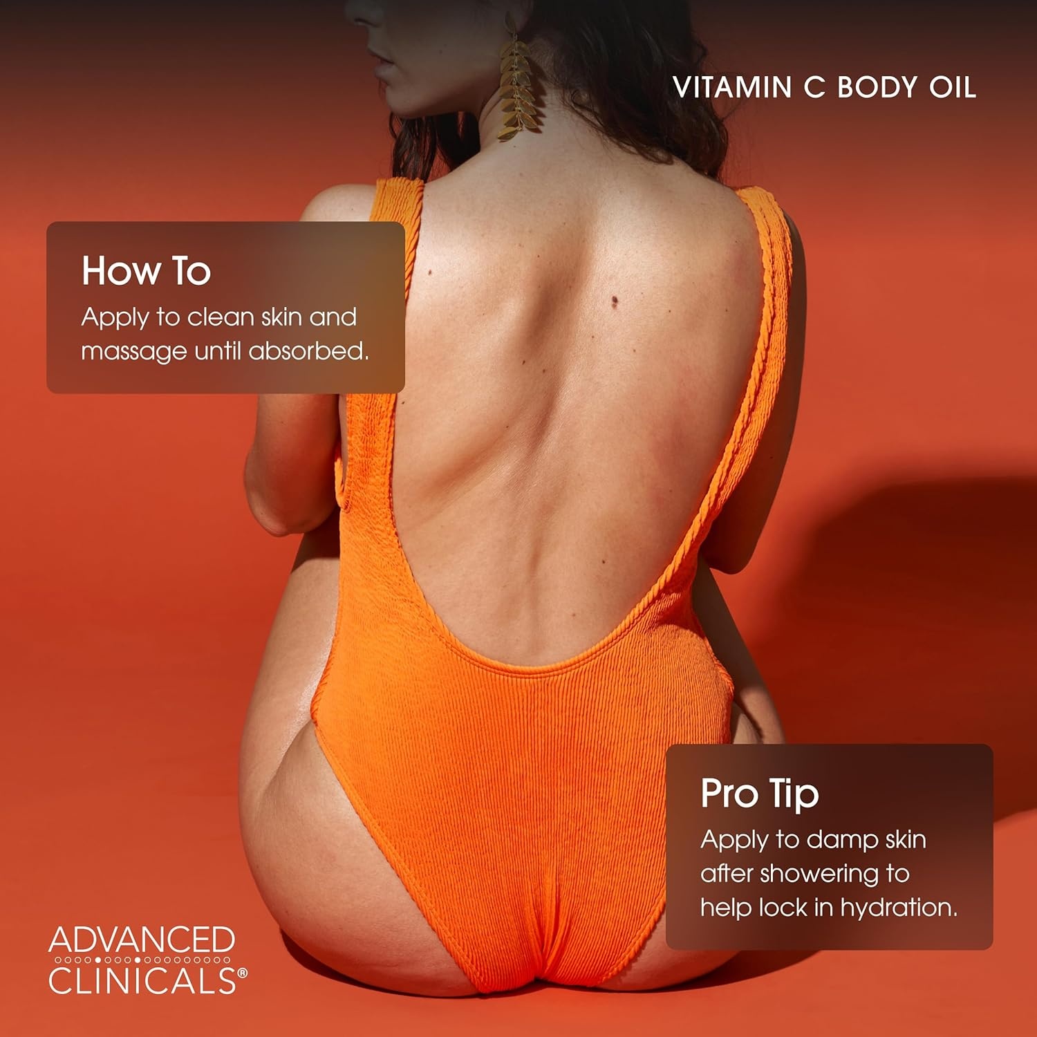 image:imageAdvanced Clinicals Hydrating Collagen Oil For Body amp After Shower Visible Anti Aging Moisturizing Collagen Body Oil For Women amp Men Helps Soften Appearance Of Crepe Skin amp Wrinkles 38 Fl OzVitamin C Brightening Body Oil
