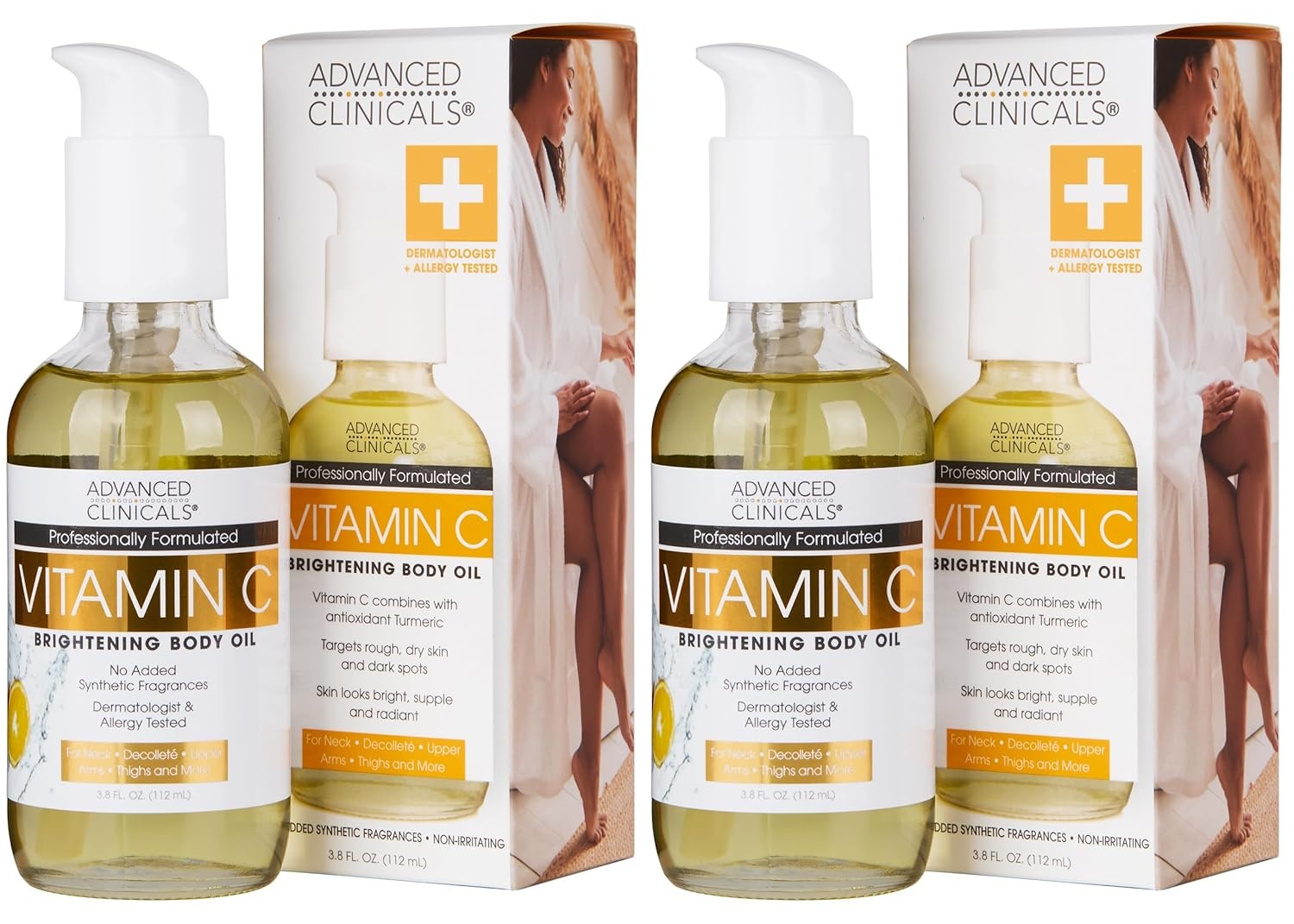 image:imageAdvanced Clinicals Hydrating Collagen Oil For Body amp After Shower Visible Anti Aging Moisturizing Collagen Body Oil For Women amp Men Helps Soften Appearance Of Crepe Skin amp Wrinkles 38 Fl OzVitamin C Brightening Body Oil