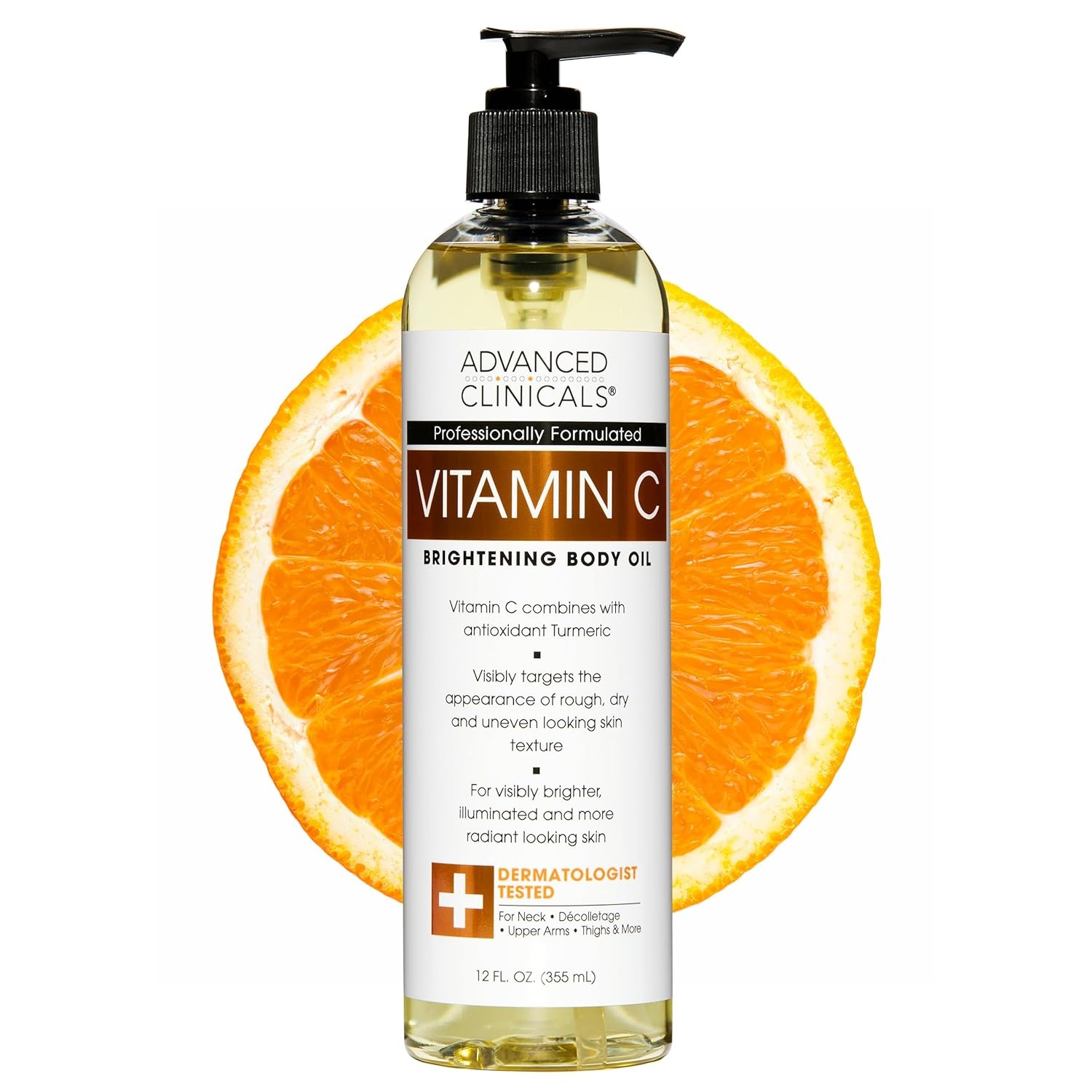 image:imageAdvanced Clinicals Hydrating Collagen Oil For Body amp After Shower Visible Anti Aging Moisturizing Collagen Body Oil For Women amp Men Helps Soften Appearance Of Crepe Skin amp Wrinkles 38 Fl OzVitamin C Brightening Body Oil