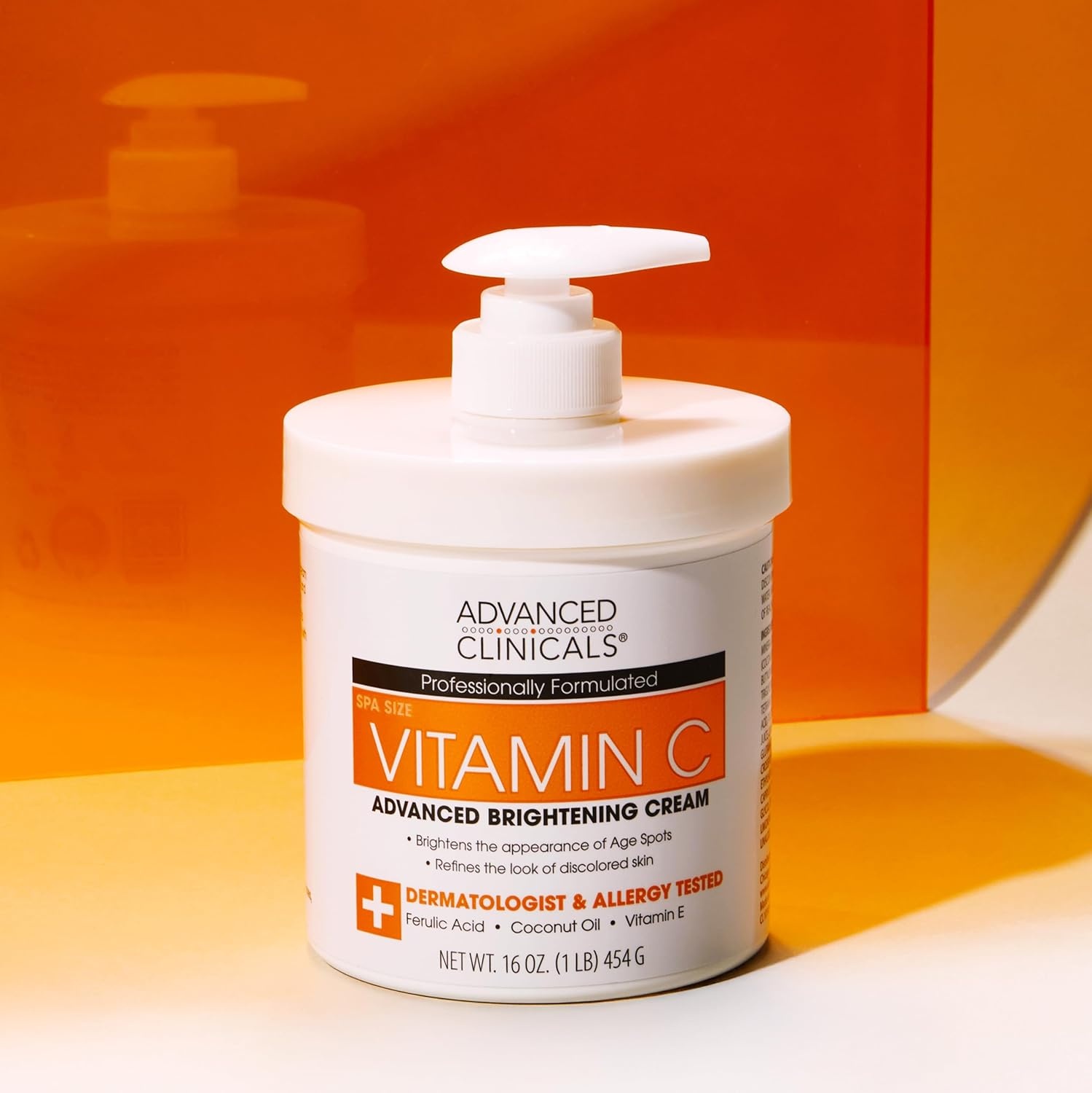image:imageAdvanced Clinicals Retinol Body Lotion amp Face Moisturizer Anti Aging Skin Care Retinol Body Cream For Women amp Men Improves Appearance Of Fine Lines Wrinkles amp Look Of Crepey Skin WTravel SizeVitamin C Brightening Cream
