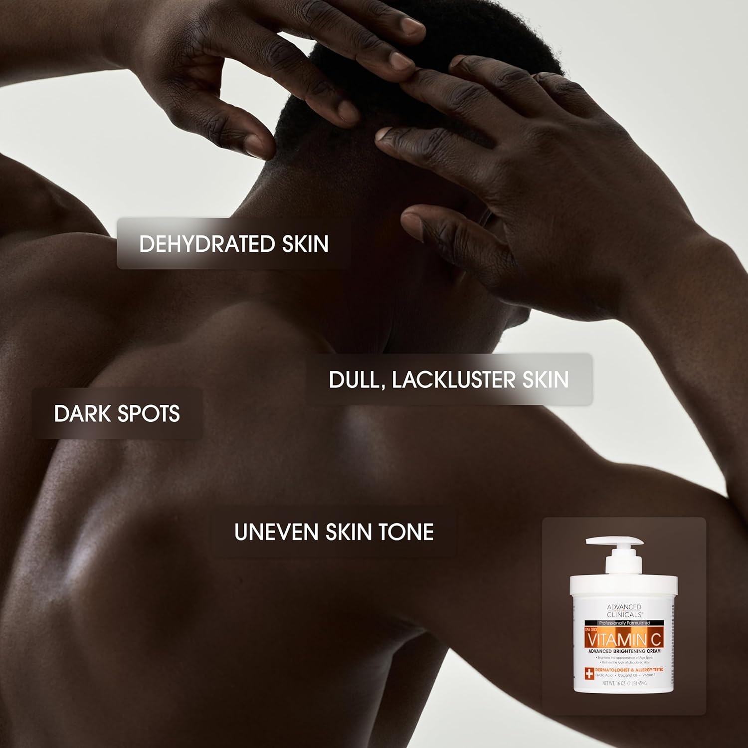 image:imageAdvanced Clinicals Retinol Body Lotion amp Face Moisturizer Anti Aging Skin Care Retinol Body Cream For Women amp Men Improves Appearance Of Fine Lines Wrinkles amp Look Of Crepey Skin WTravel SizeVitamin C Brightening Cream