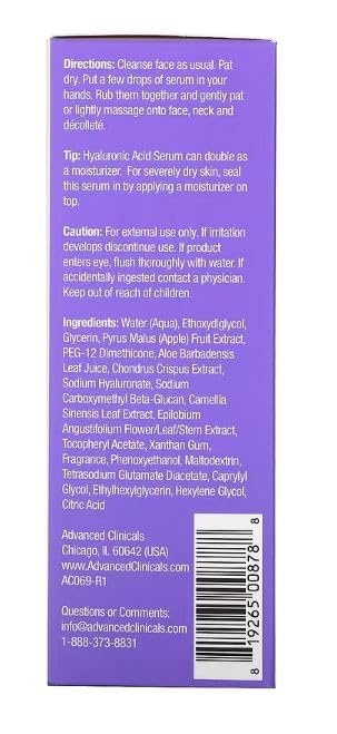 image:imageAdvanced Clinicals Retinol Body Lotion amp Face Moisturizer Visible Anti Aging Skin Care Retinol Body Cream For Women amp Men Targets Look Of Fine Lines Wrinkles amp Crepe Looking Dry Skin 16 OunceHyaluronic Acid Cream Serum Set