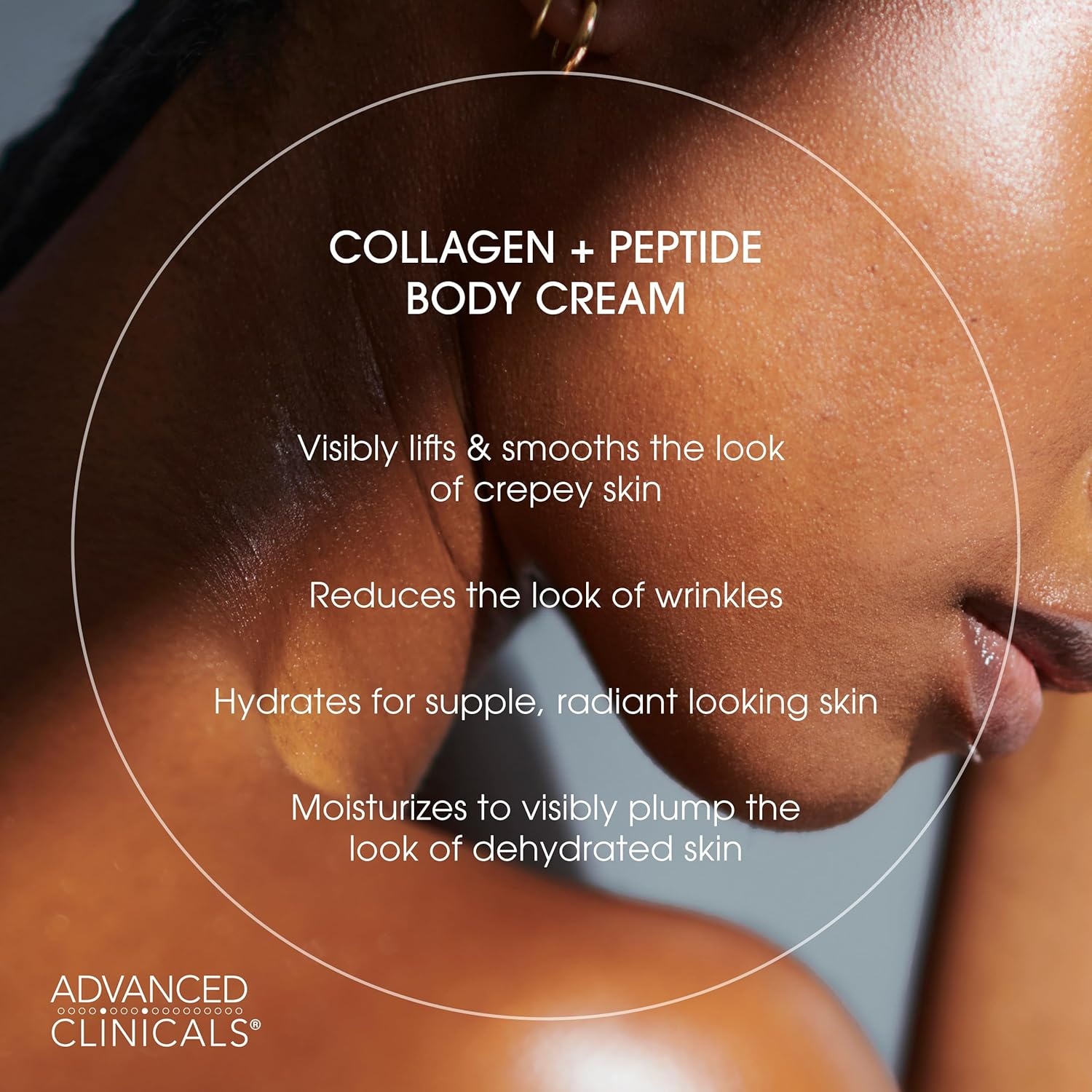 image:imageAdvanced Clinicals Retinol Body Lotion amp Face Moisturizer Visible Anti Aging Skin Care Retinol Body Cream For Women amp Men Targets Look Of Fine Lines Wrinkles amp Crepe Looking Dry Skin 16 Ounce5 Collagen Peptide Firming Body Cream