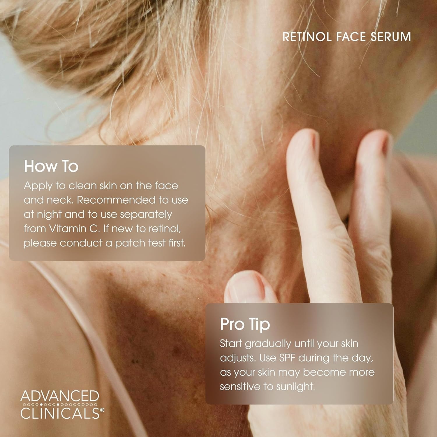 image:imageAdvanced Clinicals Retinol Body Lotion amp Face Moisturizer Visible Anti Aging Skin Care Retinol Body Cream For Women amp Men Targets Look Of Fine Lines Wrinkles amp Crepe Looking Dry Skin 16 OunceRetinol Cream Serum Set