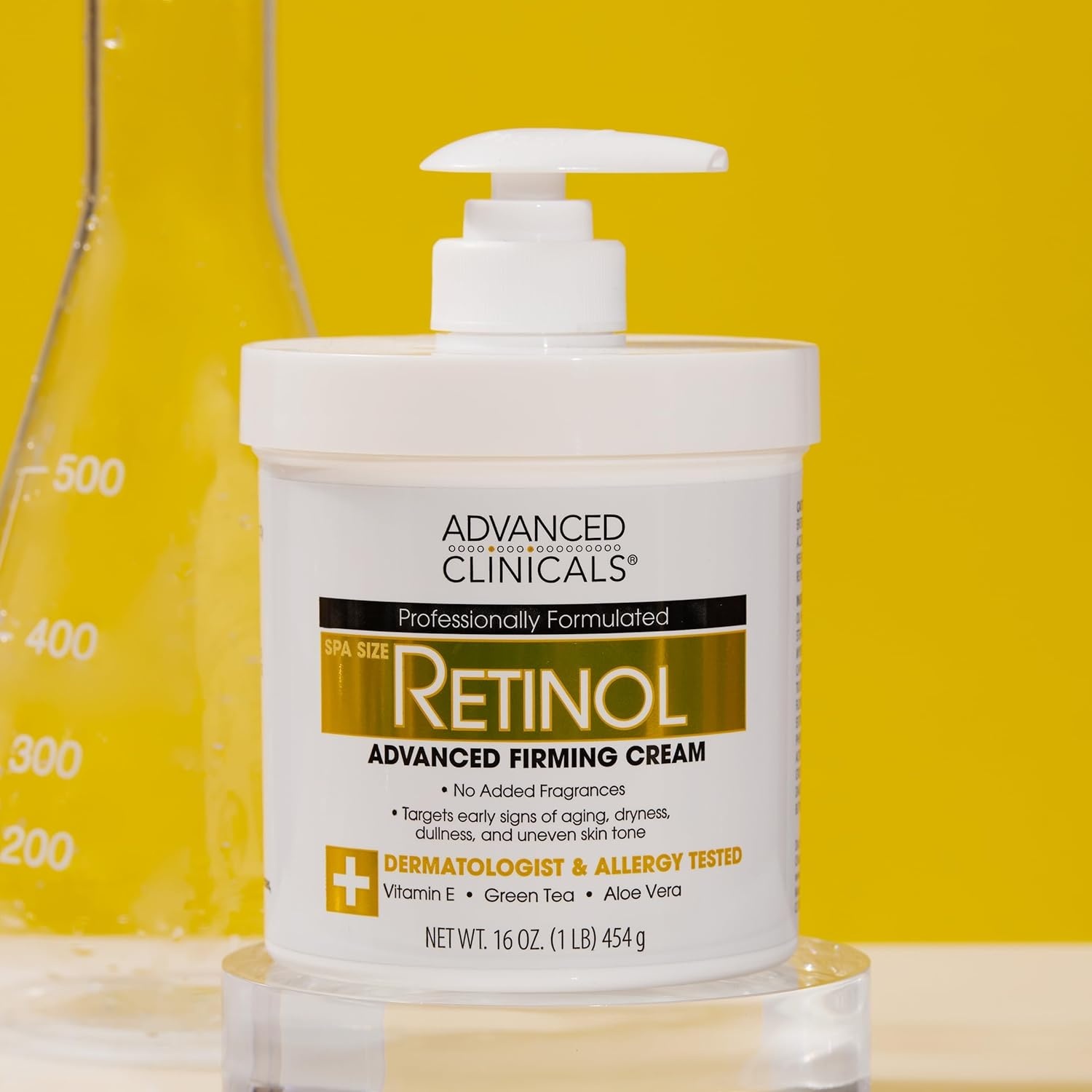 image:imageAdvanced Clinicals Retinol Body Lotion amp Face Moisturizer Visible Anti Aging Skin Care Retinol Body Cream For Women amp Men Targets Look Of Fine Lines Wrinkles amp Crepe Looking Dry Skin 16 Ounce1 Retinol Firming Body Cream