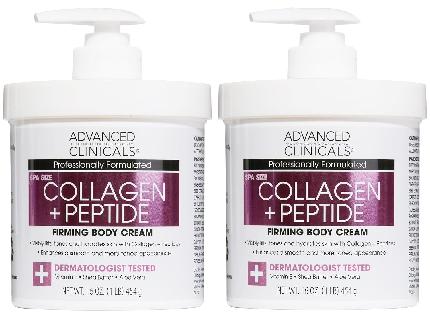 image:imageAdvanced Clinicals Retinol Body Lotion amp Face Moisturizer Visible Anti Aging Skin Care Retinol Body Cream For Women amp Men Targets Look Of Fine Lines Wrinkles amp Crepe Looking Dry Skin 16 Ounce5 Collagen Peptide Firming Body Cream