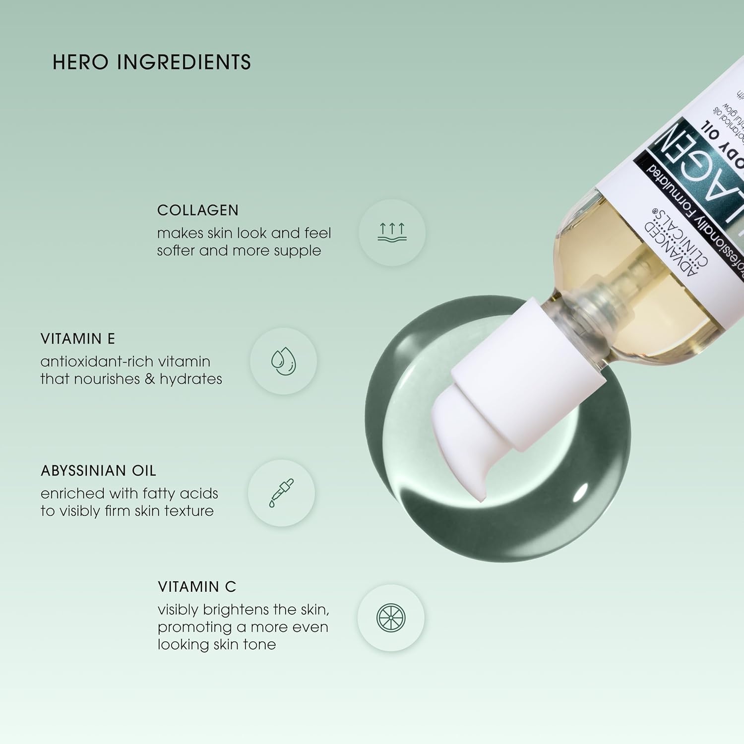 image:imageAdvanced Clinicals Retinol Body Lotion amp Face Moisturizer Visible Anti Aging Skin Care Retinol Body Cream For Women amp Men Targets Look Of Fine Lines Wrinkles amp Crepe Looking Dry Skin 16 OunceCollagen Peptides Cream Collagen Body Oil Bundle