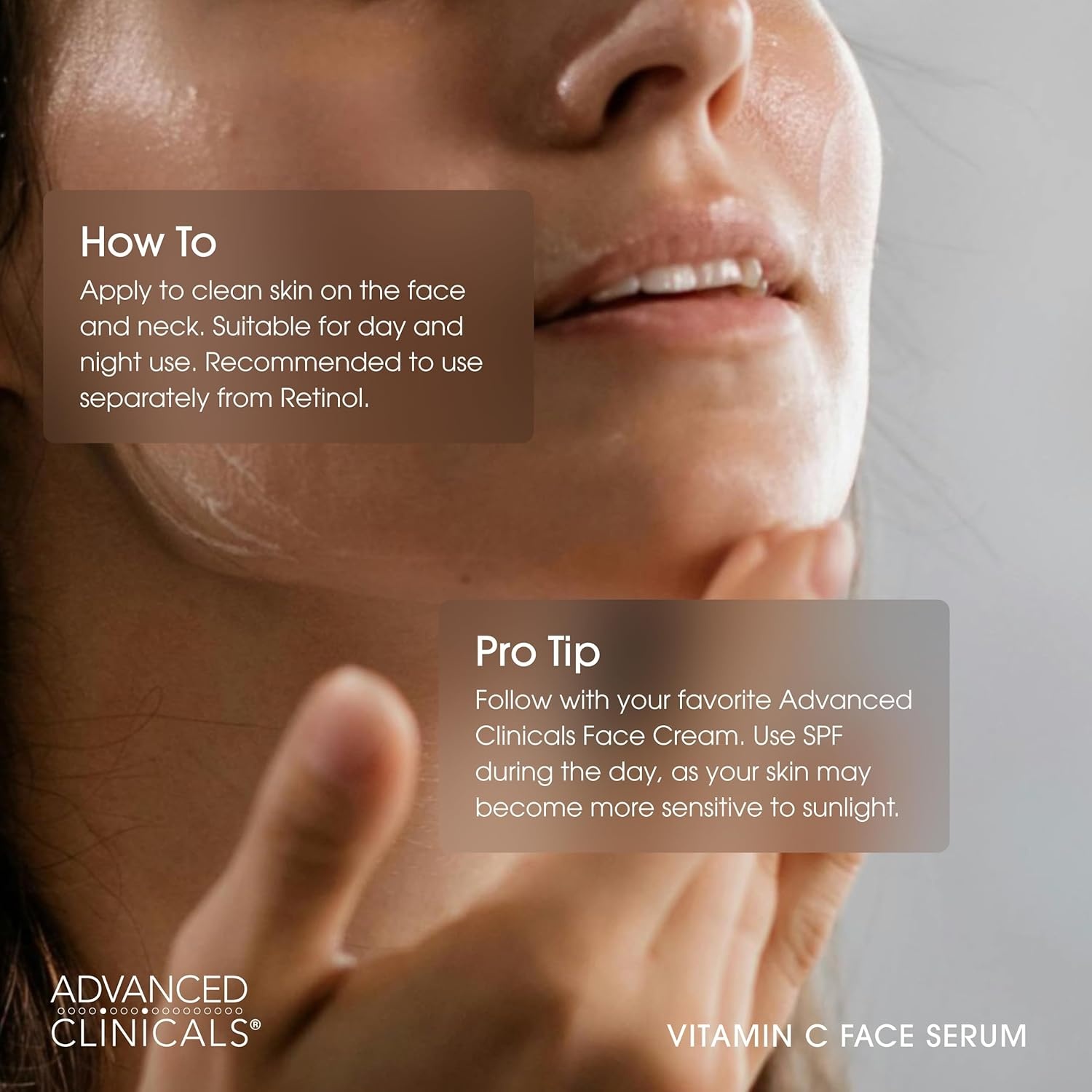 image:imageAdvanced Clinicals Retinol Body Lotion amp Face Moisturizer Visible Anti Aging Skin Care Retinol Body Cream For Women amp Men Targets Look Of Fine Lines Wrinkles amp Crepe Looking Dry Skin 16 OunceVitamin C Cream Serum Set