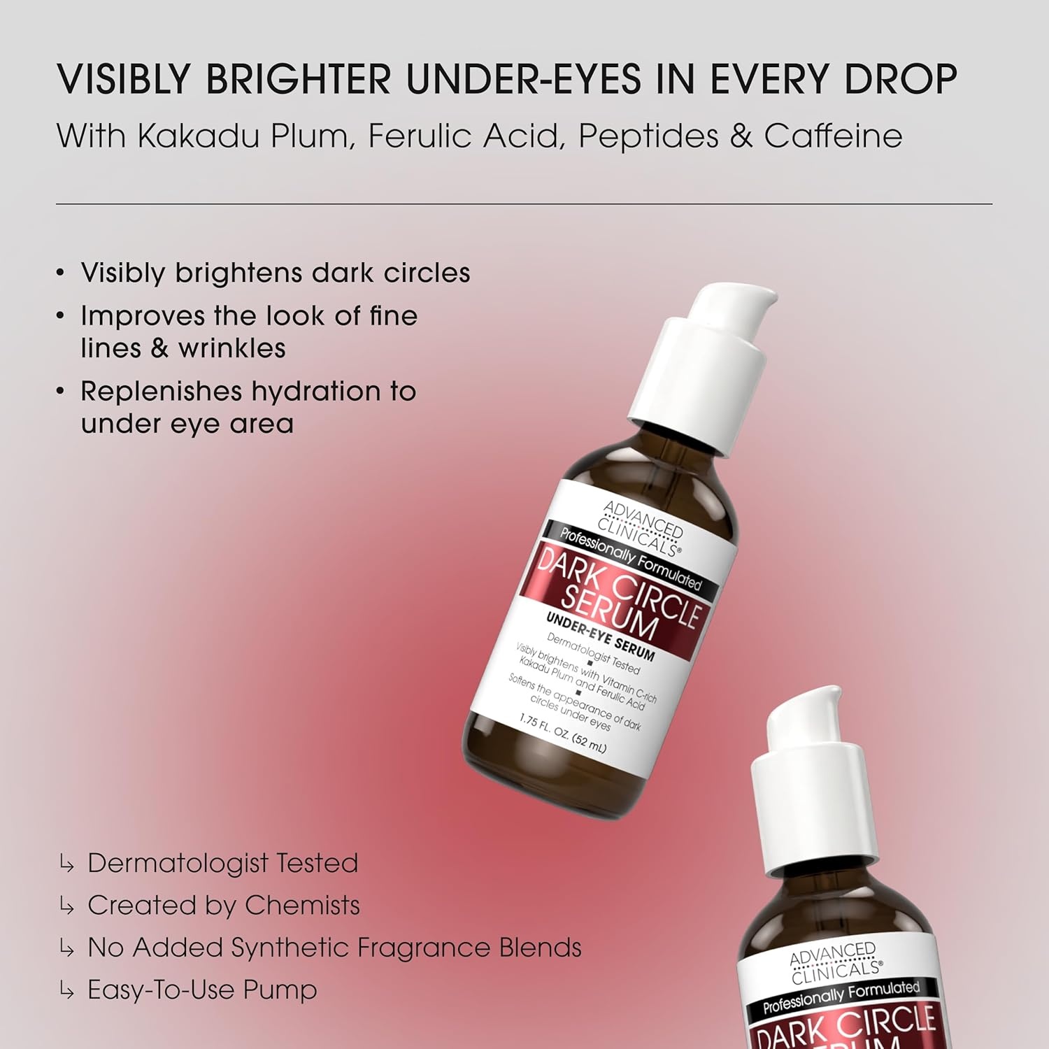 image:imageAdvanced Clinicals Rosehip Oil For Face With Vitamin E Botanicals Helps Improve Look Of Dark Spots Wrinkles Fine Lines amp Uneven Looking Skin Tone Moisturizing Skin Care Face Serum 18 Fl OzDark Circle Eye Serum