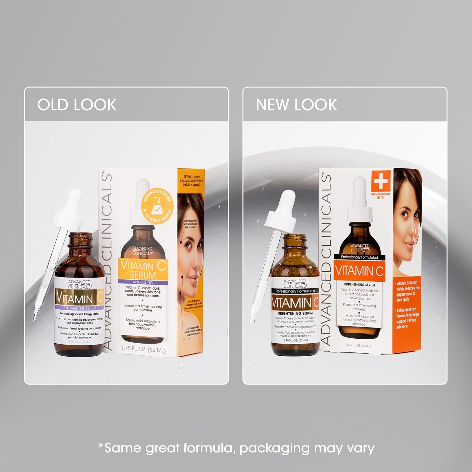 image:imageAdvanced Clinicals Rosehip Oil For Face With Vitamin E Botanicals Helps Improve Look Of Dark Spots Wrinkles Fine Lines amp Uneven Looking Skin Tone Moisturizing Skin Care Face Serum 18 Fl OzVitamin C Brightening Serum