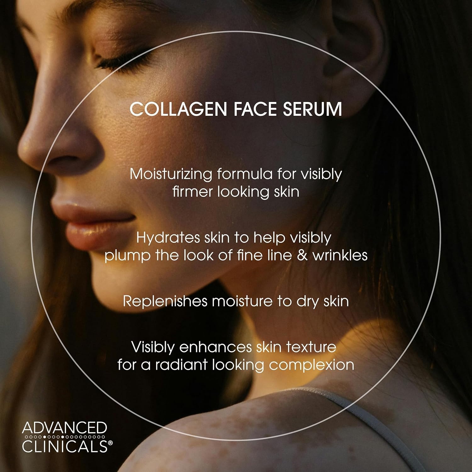 image:imageAdvanced Clinicals Rosehip Oil For Face With Vitamin E Botanicals Helps Improve Look Of Dark Spots Wrinkles Fine Lines amp Uneven Looking Skin Tone Moisturizing Skin Care Face Serum 18 Fl OzCollagen Firming Face Serum