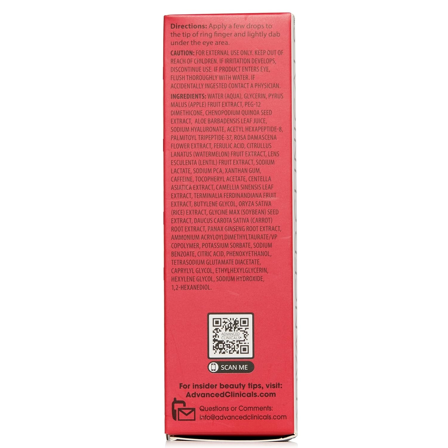 image:imageAdvanced Clinicals Rosehip Oil For Face With Vitamin E Botanicals Helps Improve Look Of Dark Spots Wrinkles Fine Lines amp Uneven Looking Skin Tone Moisturizing Skin Care Face Serum 18 Fl OzDark Circle Eye Serum