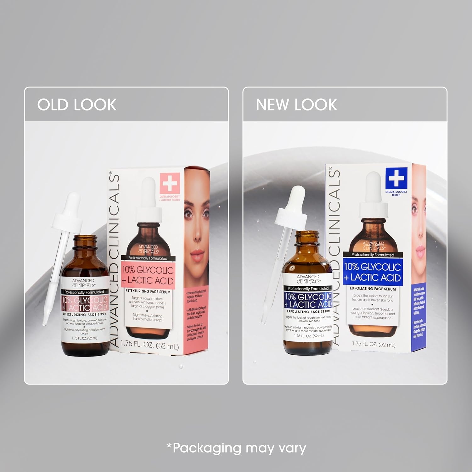 image:imageAdvanced Clinicals Rosehip Oil For Face With Vitamin E Botanicals Helps Improve Look Of Dark Spots Wrinkles Fine Lines amp Uneven Looking Skin Tone Moisturizing Skin Care Face Serum 18 Fl Oz10 Glycolic Acid Exfoliating Serum
