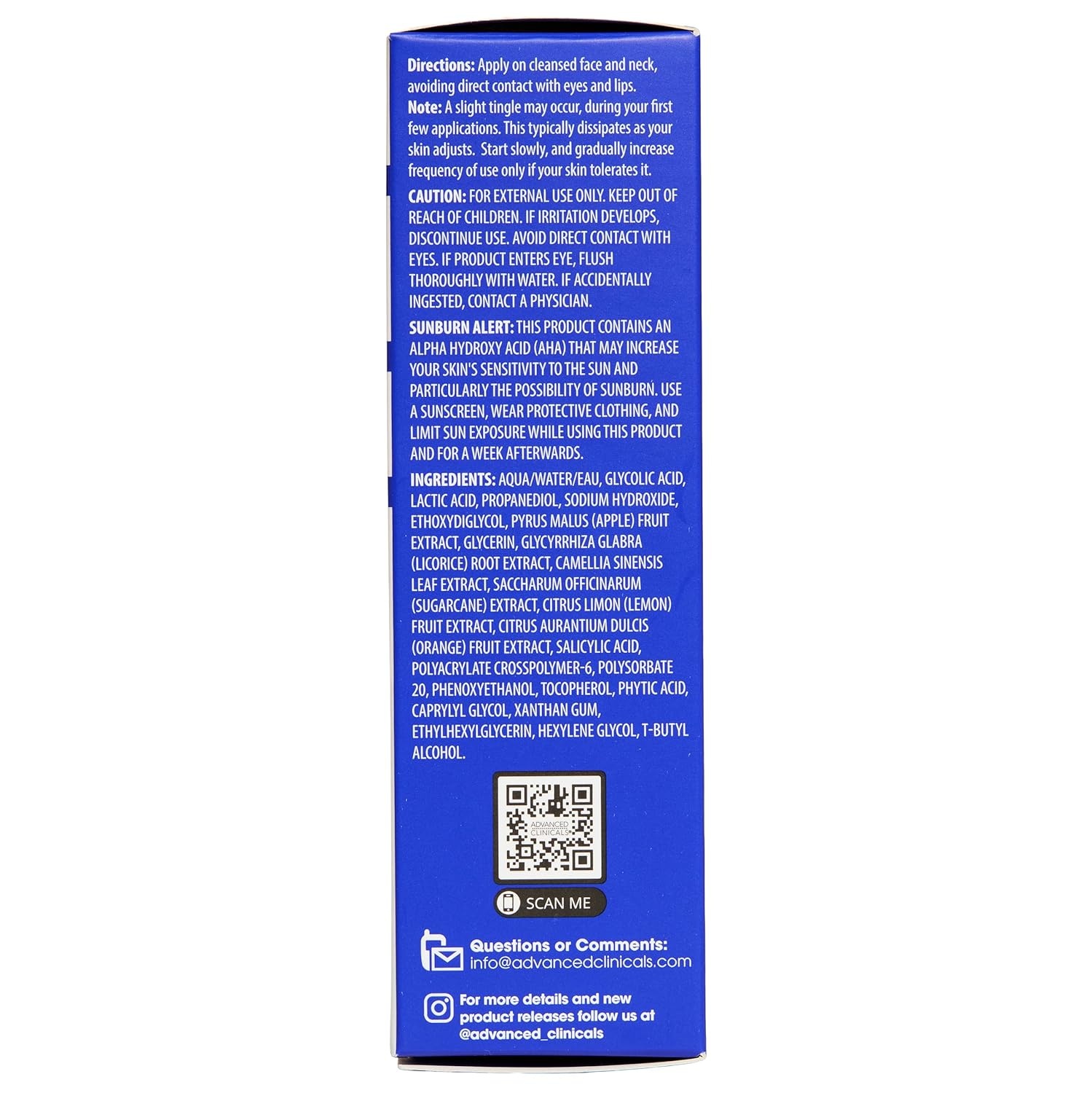 image:imageAdvanced Clinicals Rosehip Oil For Face With Vitamin E Botanicals Helps Improve Look Of Dark Spots Wrinkles Fine Lines amp Uneven Looking Skin Tone Moisturizing Skin Care Face Serum 18 Fl Oz10 Glycolic Acid Exfoliating Serum