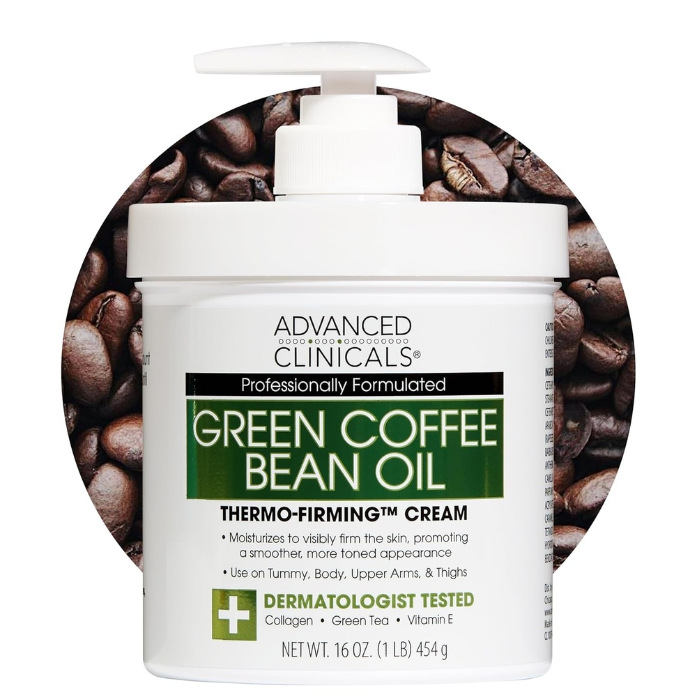 image:imageAdvanced Clinicals Retinol Body Lotion amp Face Moisturizer Visible Anti Aging Skin Care Retinol Body Cream For Women amp Men Targets Look Of Fine Lines Wrinkles amp Crepe Looking Dry Skin 16 Ounce2 Green Coffee Bean Oil Firming Cream