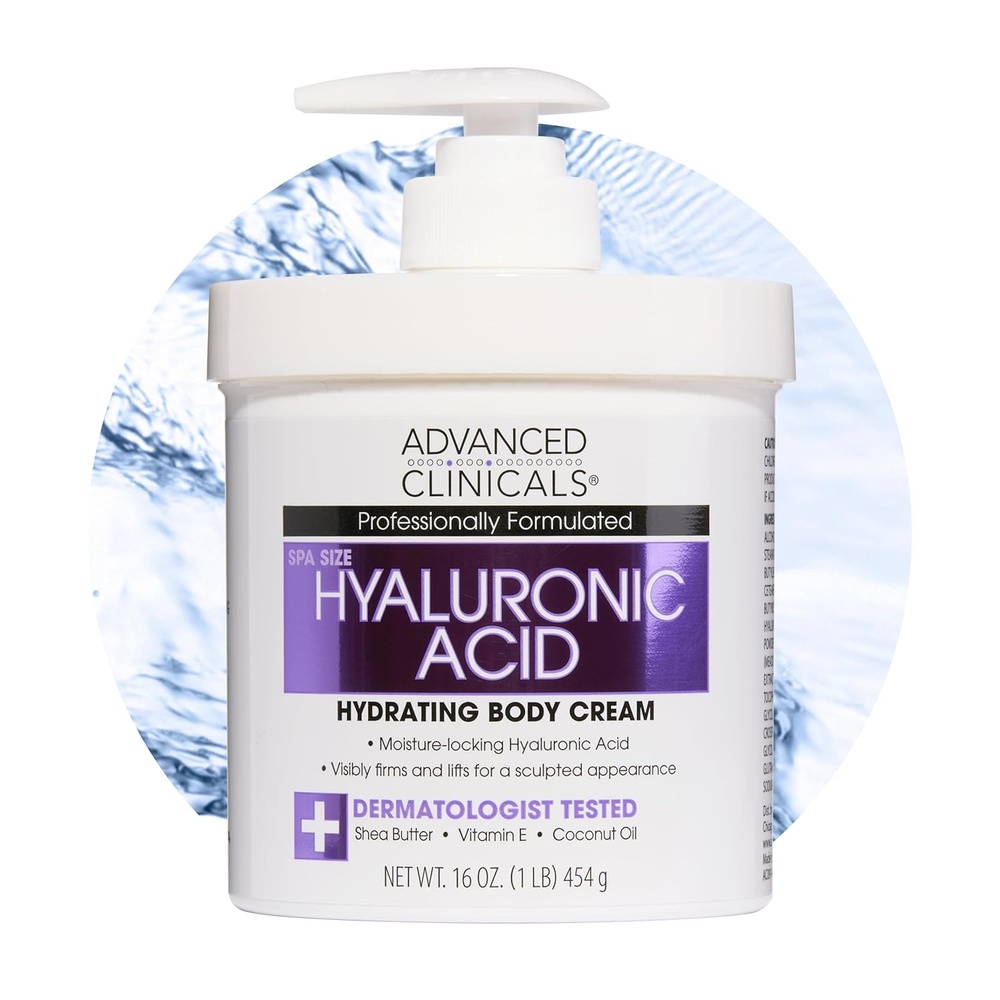 image:imageAdvanced Clinicals Retinol Body Lotion amp Face Moisturizer Visible Anti Aging Skin Care Retinol Body Cream For Women amp Men Targets Look Of Fine Lines Wrinkles amp Crepe Looking Dry Skin 16 Ounce3 Hyaluronic Acid Hydrating Body Lotion