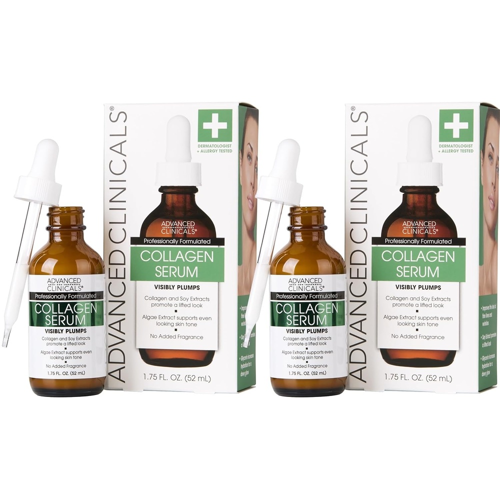 image:imageAdvanced Clinicals Rosehip Oil For Face With Vitamin E Botanicals Helps Improve Look Of Dark Spots Wrinkles Fine Lines amp Uneven Looking Skin Tone Moisturizing Skin Care Face Serum 18 Fl OzCollagen Firming Face Serum