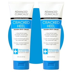 image:imageAdvanced Clinicals Cracked Heel Foot Cream Skin Care Moisturizer Lotion For Feet WShea Butter  Helps Heal Cracked Skin Rough Spots Calluses amp Dry Skin  Foot Lotion  Hand Lotion Large 8 Fl OzCracked Heel Foot Cream