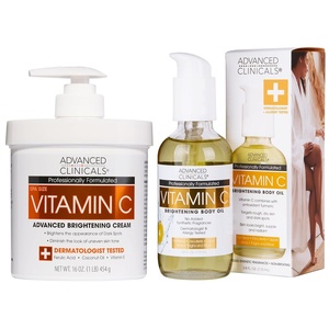 image:imageAdvanced Clinicals Hydrating Collagen Oil For Body amp After Shower  Visible Anti Aging Moisturizing Collagen Body Oil For Women amp Men Helps Soften Appearance Of Crepe Skin amp Wrinkles 38 Fl OzVitamin C Cream  Collagen Body Oil Set
