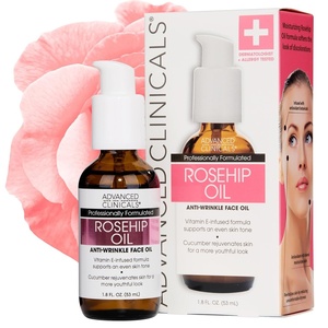 image:imageAdvanced Clinicals Rosehip Oil For Face With Vitamin E  Botanicals Helps Improve Look Of Dark Spots Wrinkles Fine Lines amp Uneven Looking Skin Tone  Moisturizing Skin Care Face Serum 18 Fl OzRosehip Oil Serum